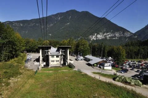 Funicular station Stock Photos