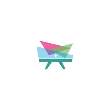 Funiture design concept Stock Illustration