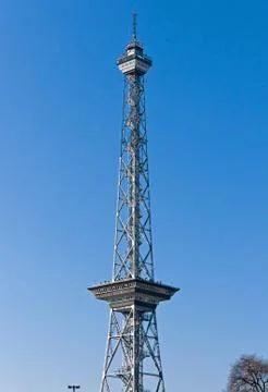 The Funkturm in Berlin Stock Photos