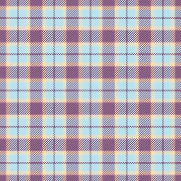 Funky check vector textile, iconic fabric background plaid. Layer texture s.. Stock Illustration