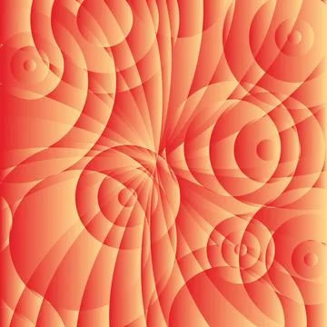 Funky circles Funky circles background in red tones Copyright: xZoonar.com... Stock Photos