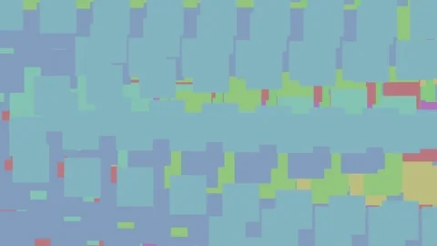 Funky computer patterns loop Stock Footage 85143681