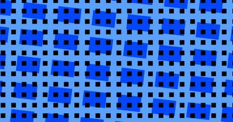 Funky creative grid transition, old school polka dots bg. Visually abstract.. イラスト素材