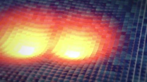 Funky Cubes Loop Stock Footage 335950041