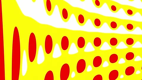 Funky Dot Pattern Animation Loop Stock Footage 277679492