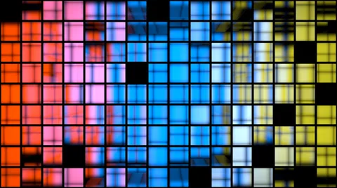 FUNKY GLOSSINESS 004 vj loop 4K with alpha Stock Footage 33575380