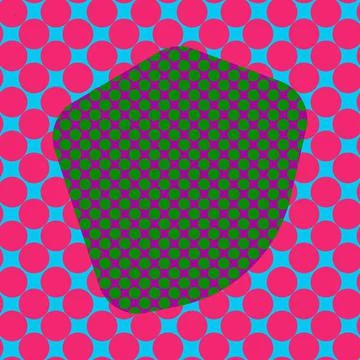 Funky Patch Ilustración de archivo