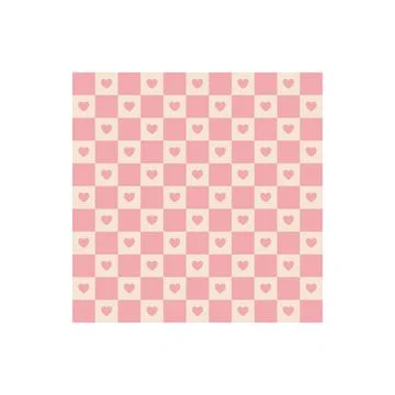 Funky pattern and texture in trendy retro 60s 70s cartoon style Stock Illustration