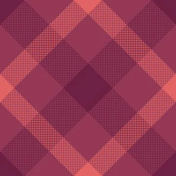 Funky plaid texture check, hispanic fabric pattern seamless. Hunter backgro.. Stock Illustration