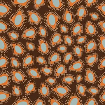 Funky seamless pattern Stock Illustration