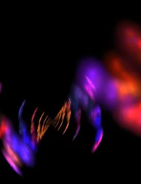 Funky Sound Waves Background Illustrazione stock