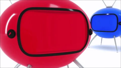 Funky TV 1 Stock Footage 236627363