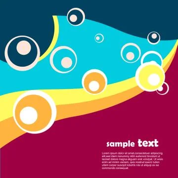Funky vector Illustrazione stock