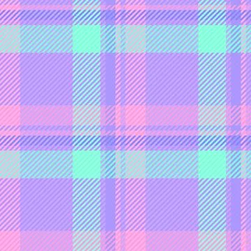 Funky vector textile pattern, lovely fabric check plaid. Crossed background.. Stock Illustration