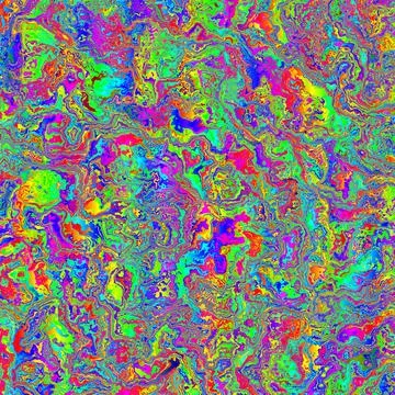 Funky Vibrant Abstract Rainbow Marble Background Stock Illustration