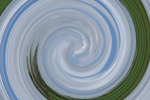 Funnel abstract pattern. Swirl, spiral, multi-colored pattern as a background Stock Illustration