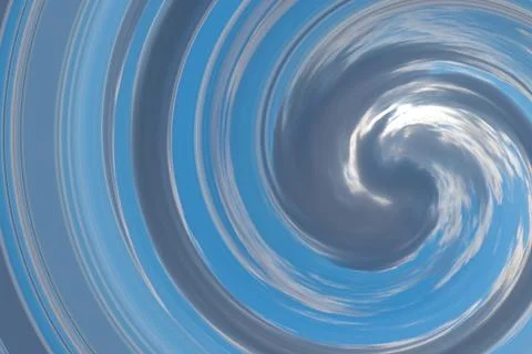 Funnel abstract pattern. Swirl, spiral, multi-colored pattern as a background 库存插图