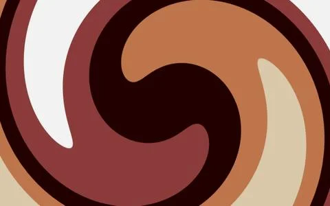 Funnel abstract pattern. Swirl, spiral, multi-colored pattern as a background イラスト素材