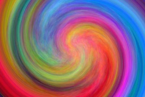 Funnel abstract pattern. Swirl, spiral, multi-colored pattern as a background イラスト素材