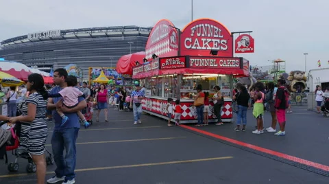 Funnel Cakes Concession Stand 動画素材 51830715