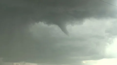 Funnel Cloud Stock Footage 54748782