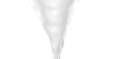 Funnel, cone, vortex, white slow motion, 3d render Stock Footage 149758964