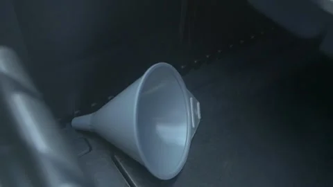 Funnel In Toolbox Stock Footage 164047762