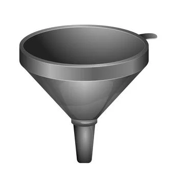 Funnel vector illustration of a grey funnel Copyright: xZoonar.com/FelixxP... Stock Photos