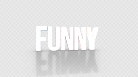 Funny 3D Text spinning on an orange background. Looped video.4K 動画素材 276530951