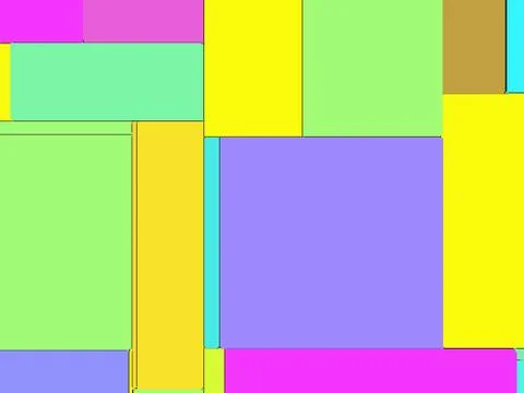 Funny abstract background of pixelated geometric shapes. Computer screen nois Illustrazione stock