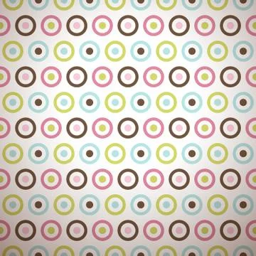 Funny abstract geometric bright pattern (tiling) Stock Illustration