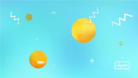 Funny abstract space background picture graphic. Stockillustratie