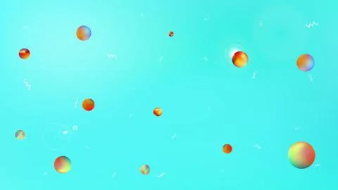 Funny abstract space background picture blend. 스톡 일러스트