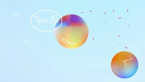 Funny abstract space background picture mesh. 库存插图