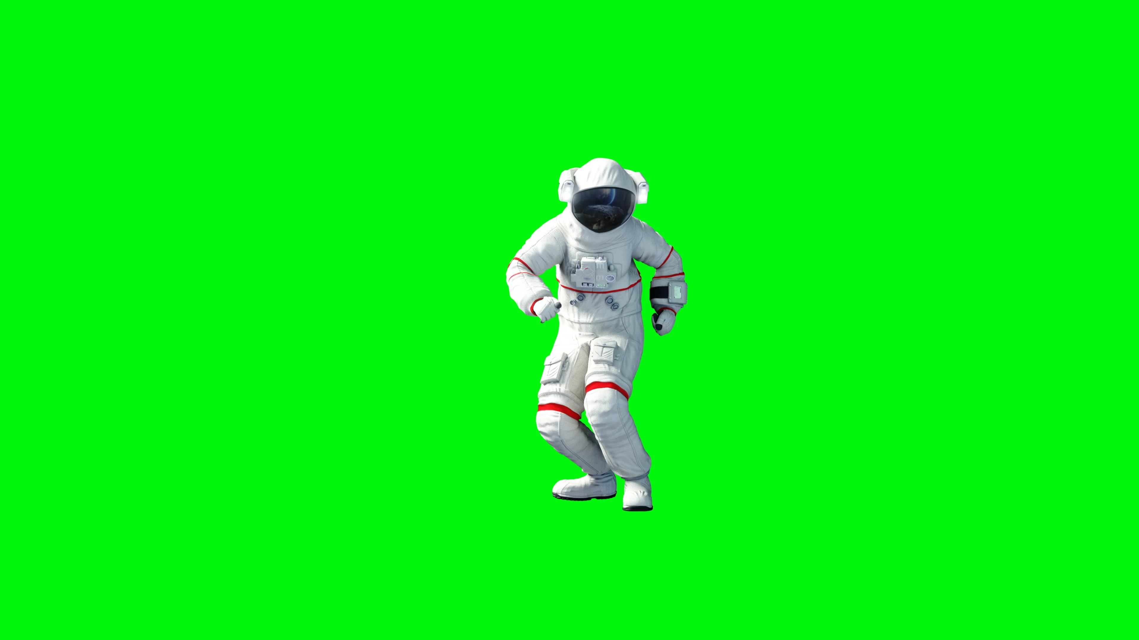 funny moving astronaut