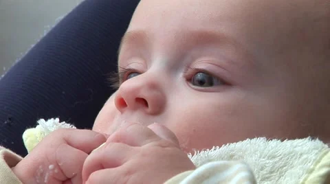 Funny baby boy Stock Footage 63779715