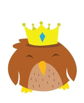 Funny bird Stock Illustration