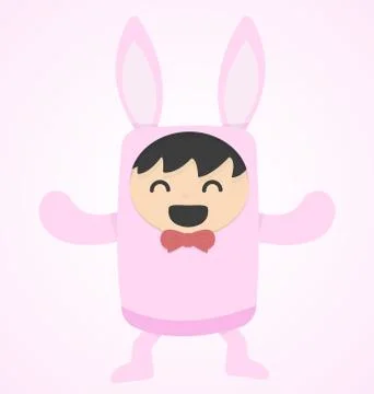 Funny Bunny Stock Illustration