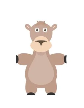 Funny camel character Stock-Illustration