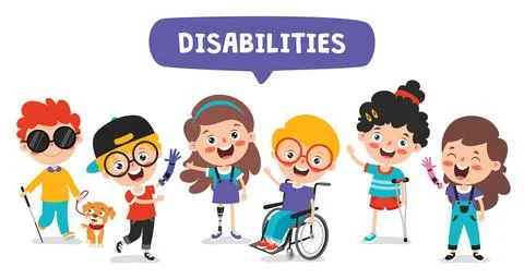 Funny Cartoon Character Using Prosthesis Stock Illustration