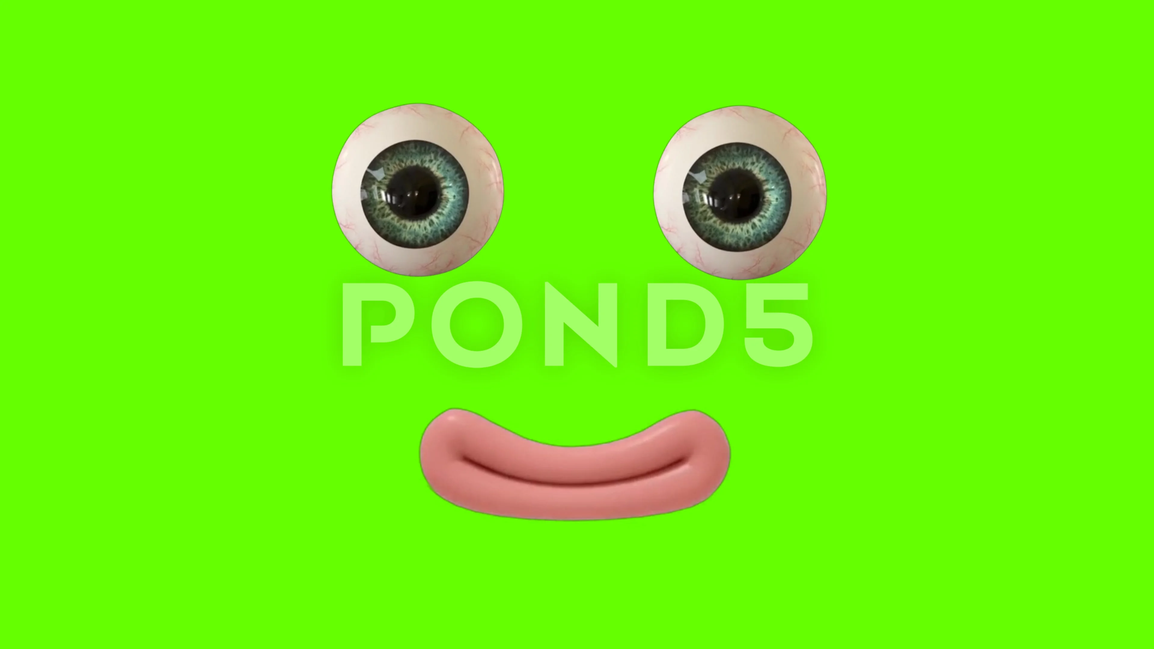 Funny Cartoon Face Reaction & Expression... | Stock Video | Pond5