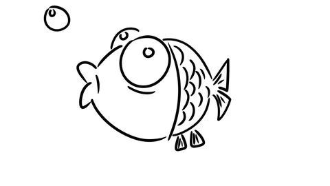 Cartoon Fish Animation Stock Video Footage | Royalty Free Cartoon Fish  Animation Videos | Pond5