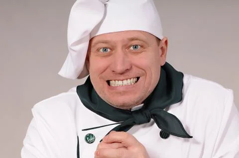 Funny chef Stock Photos