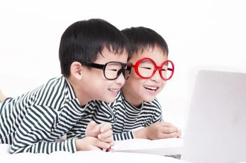 Funny children Stock Photos