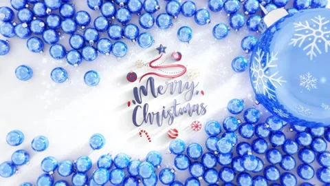 Funny Christmas Balls Stock After Effects
