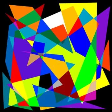 Funny color mosaic background 스톡 일러스트