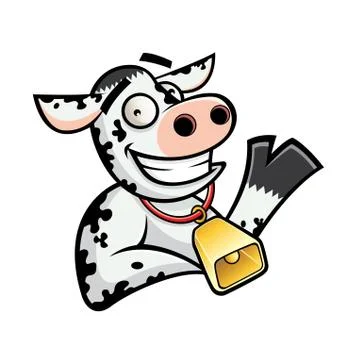 Funny cow 스톡 일러스트