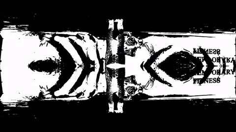 Funny Dancer Performs Acrobatic Dance On Front Of Camera In Abstraction Stock Footage 85194309