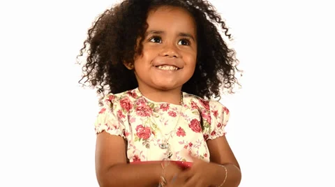 Funny dancing child Stock Footage 33116461