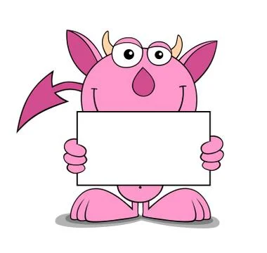 Funny devil Stock Illustration